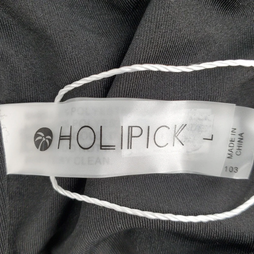 Holipick Floral Tropical Twist Front Bikini Top Large Multicolor Adjustable New
